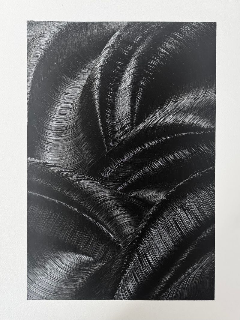 Arches 9 - Huile sur papier Arches - 56x76 cm